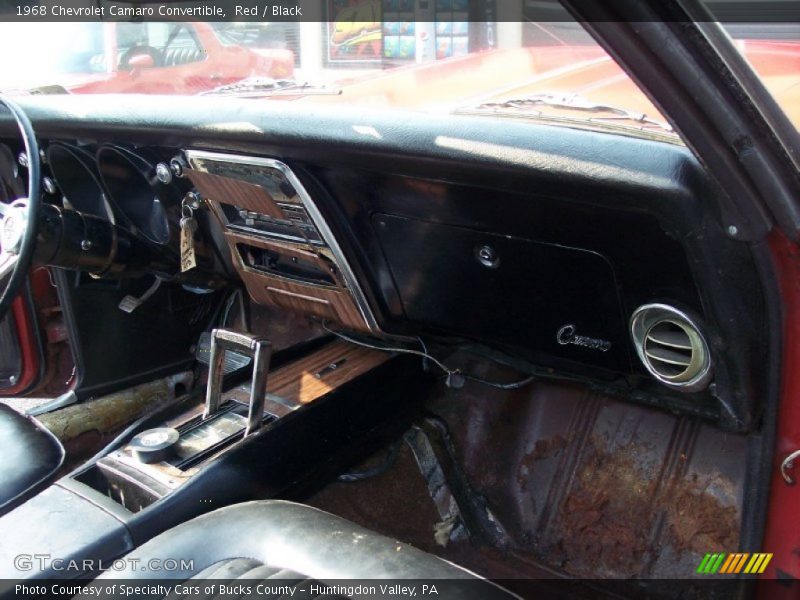 Dashboard of 1968 Camaro Convertible