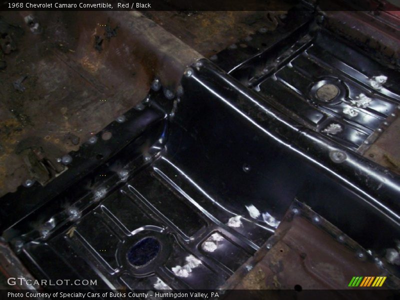 Red / Black 1968 Chevrolet Camaro Convertible