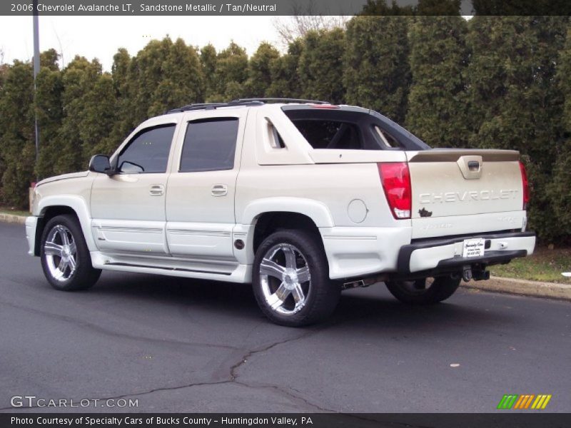 Sandstone Metallic / Tan/Neutral 2006 Chevrolet Avalanche LT