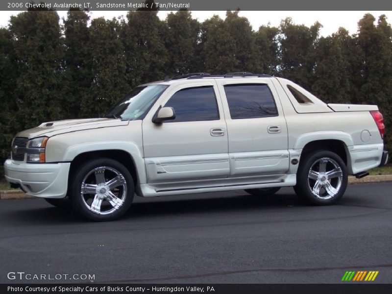 Sandstone Metallic / Tan/Neutral 2006 Chevrolet Avalanche LT