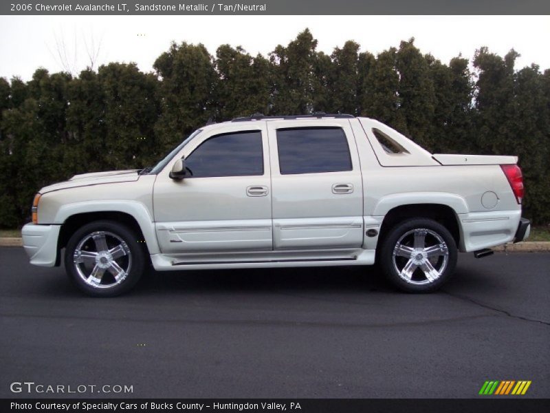 Sandstone Metallic / Tan/Neutral 2006 Chevrolet Avalanche LT