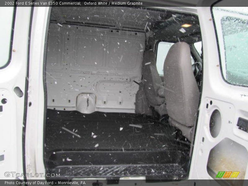 Oxford White / Medium Graphite 2002 Ford E Series Van E350 Commercial