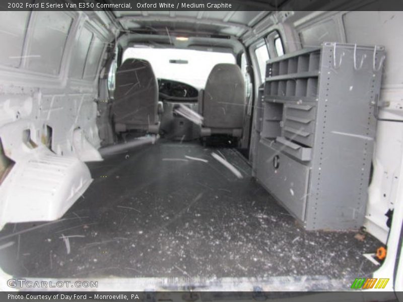 Oxford White / Medium Graphite 2002 Ford E Series Van E350 Commercial