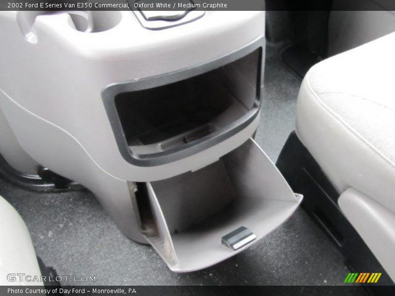 Oxford White / Medium Graphite 2002 Ford E Series Van E350 Commercial