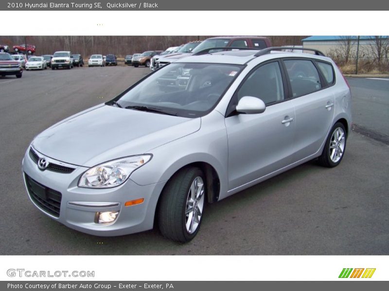 Quicksilver / Black 2010 Hyundai Elantra Touring SE