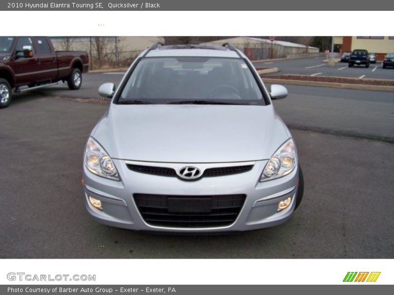 Quicksilver / Black 2010 Hyundai Elantra Touring SE