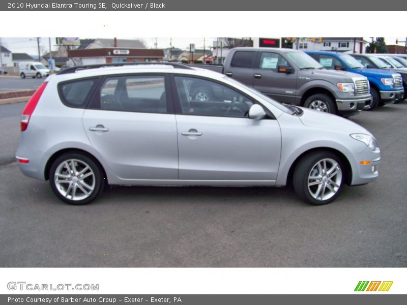 Quicksilver / Black 2010 Hyundai Elantra Touring SE