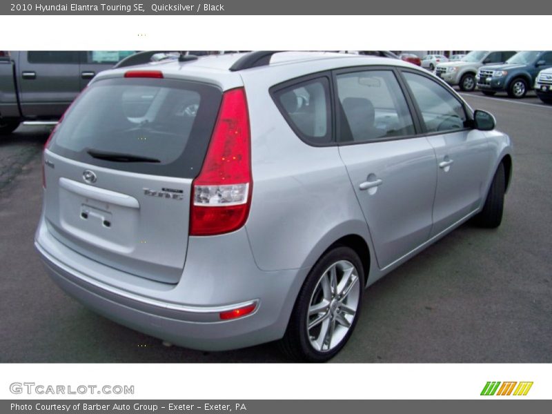 Quicksilver / Black 2010 Hyundai Elantra Touring SE
