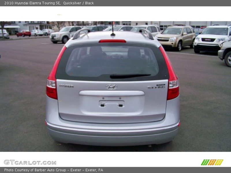 Quicksilver / Black 2010 Hyundai Elantra Touring SE