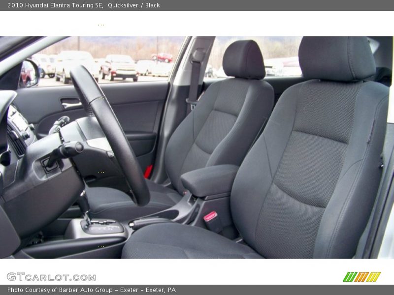 Quicksilver / Black 2010 Hyundai Elantra Touring SE
