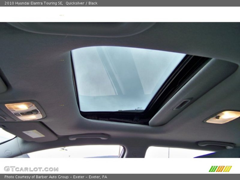 Quicksilver / Black 2010 Hyundai Elantra Touring SE