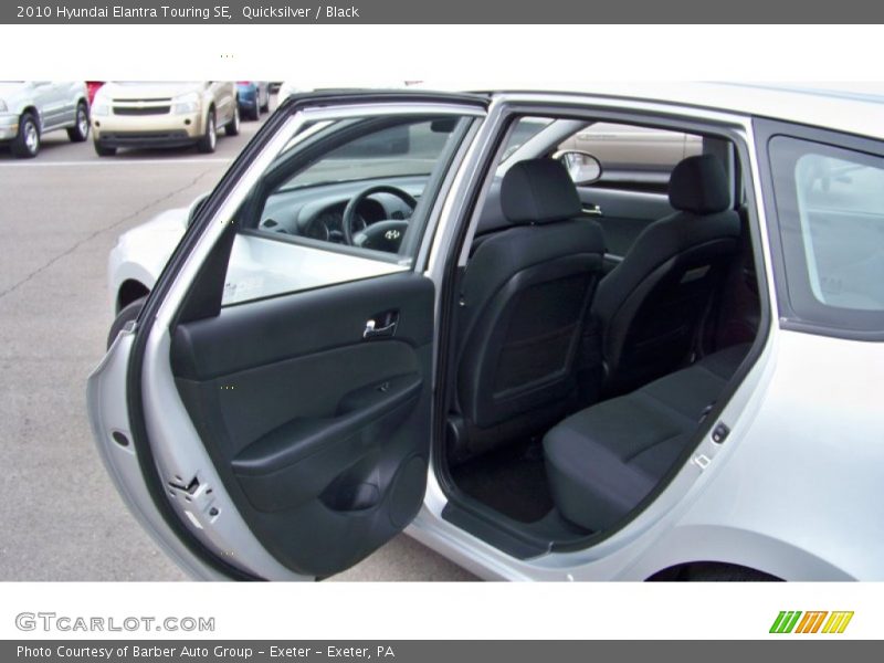 Quicksilver / Black 2010 Hyundai Elantra Touring SE