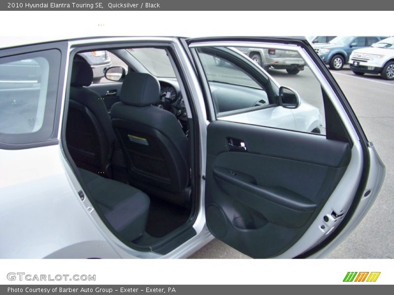 Quicksilver / Black 2010 Hyundai Elantra Touring SE
