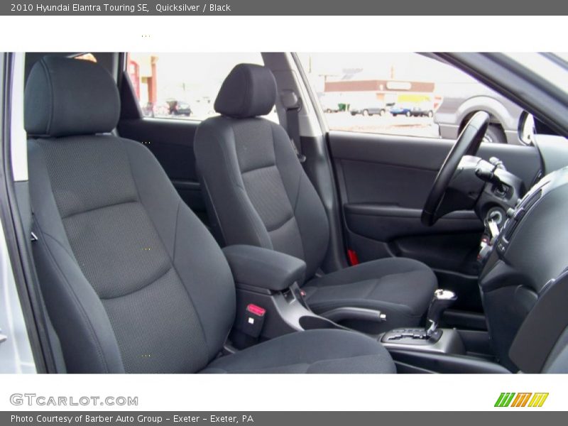Quicksilver / Black 2010 Hyundai Elantra Touring SE