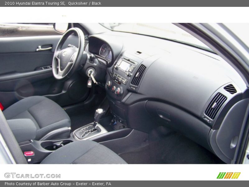 Quicksilver / Black 2010 Hyundai Elantra Touring SE