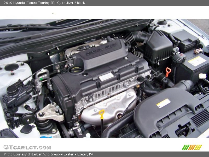 Quicksilver / Black 2010 Hyundai Elantra Touring SE