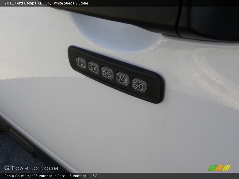 White Suede / Stone 2011 Ford Escape XLT V6