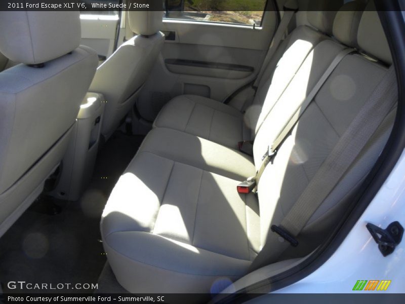 White Suede / Stone 2011 Ford Escape XLT V6