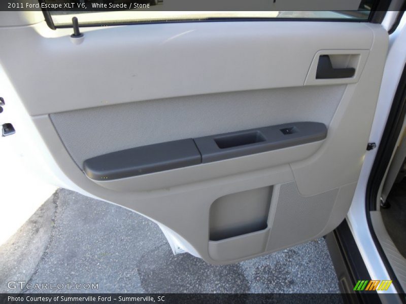 White Suede / Stone 2011 Ford Escape XLT V6