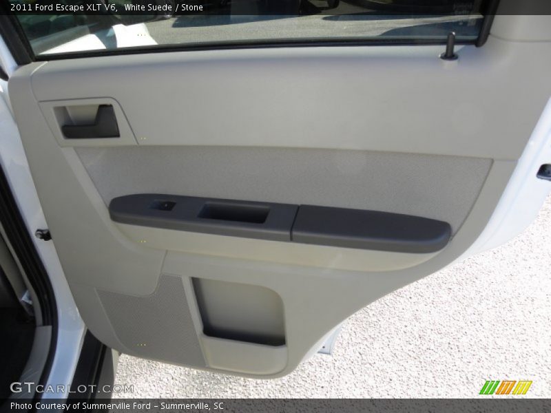 White Suede / Stone 2011 Ford Escape XLT V6