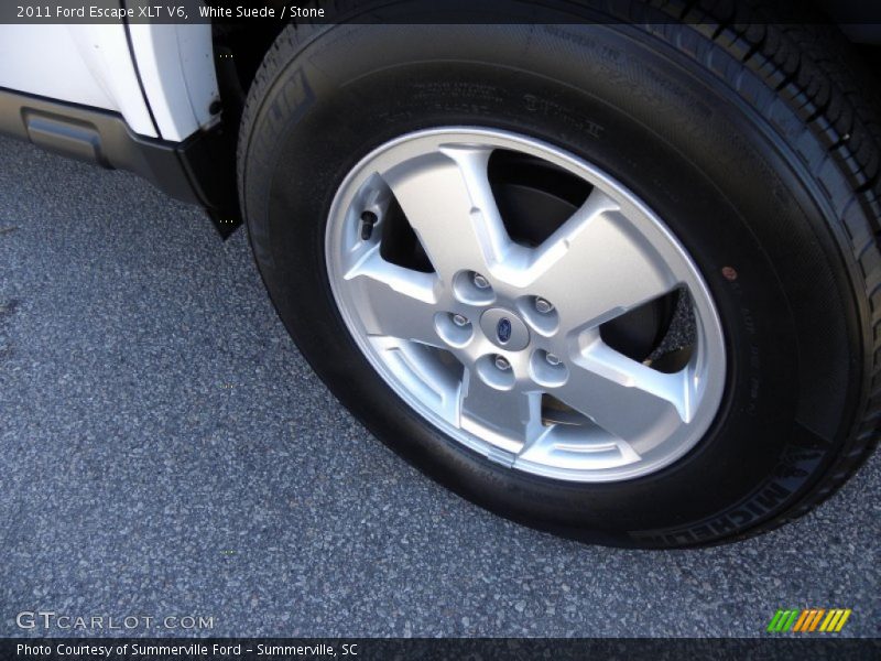 White Suede / Stone 2011 Ford Escape XLT V6