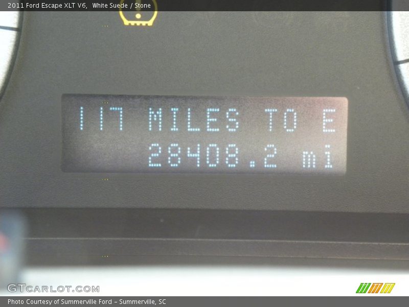 White Suede / Stone 2011 Ford Escape XLT V6