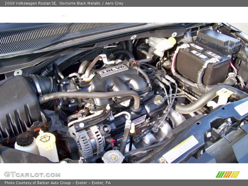 Nocturne Black Metallic / Aero Grey 2009 Volkswagen Routan SE
