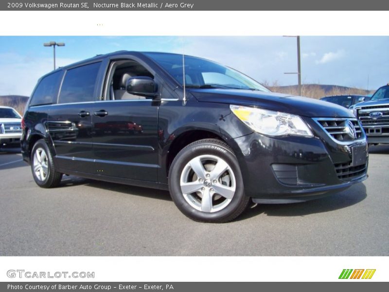 Nocturne Black Metallic / Aero Grey 2009 Volkswagen Routan SE