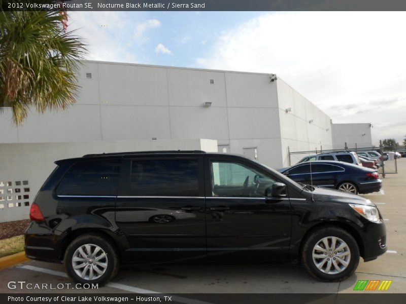 Nocturne Black Metallic / Sierra Sand 2012 Volkswagen Routan SE
