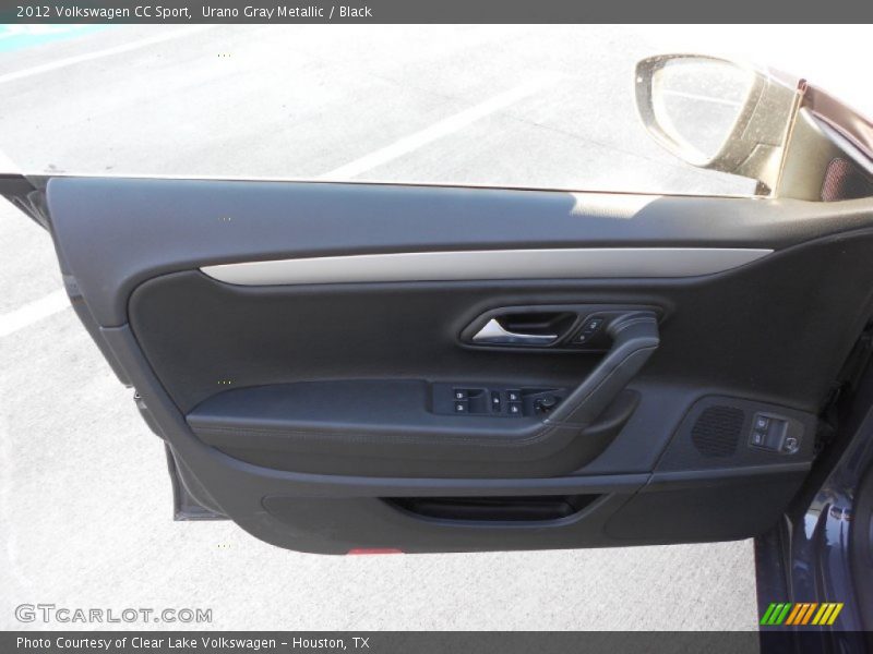 Urano Gray Metallic / Black 2012 Volkswagen CC Sport
