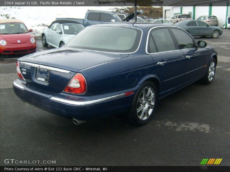 Pacific Blue Metallic / Sand 2004 Jaguar XJ XJ8