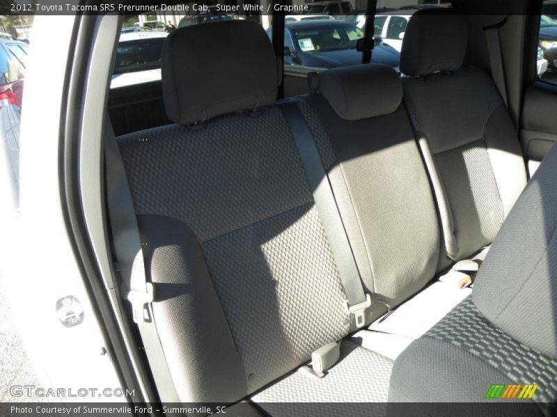 Super White / Graphite 2012 Toyota Tacoma SR5 Prerunner Double Cab