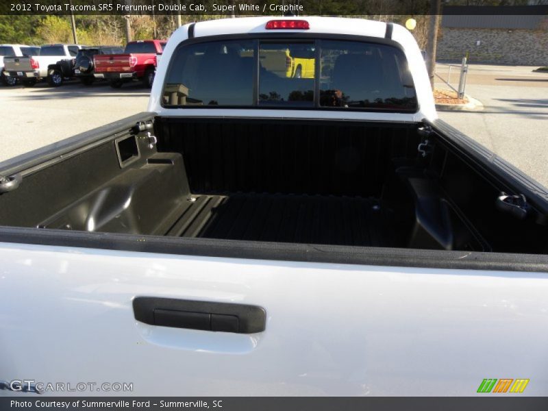 Super White / Graphite 2012 Toyota Tacoma SR5 Prerunner Double Cab