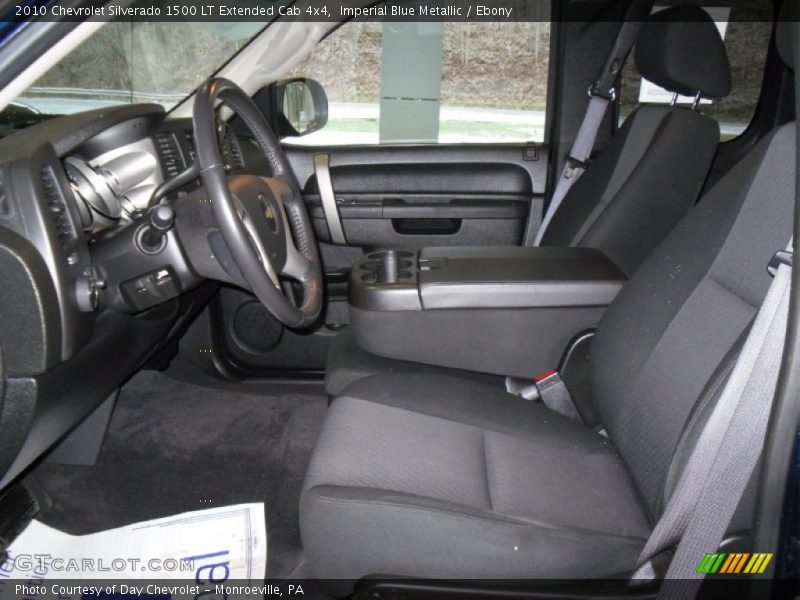 Imperial Blue Metallic / Ebony 2010 Chevrolet Silverado 1500 LT Extended Cab 4x4