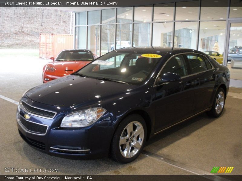 Imperial Blue Metallic / Ebony 2010 Chevrolet Malibu LT Sedan