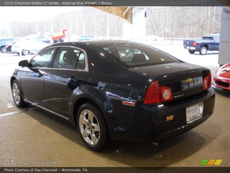 Imperial Blue Metallic / Ebony 2010 Chevrolet Malibu LT Sedan