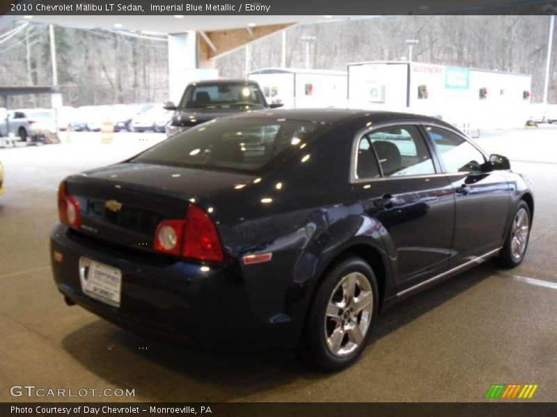 Imperial Blue Metallic / Ebony 2010 Chevrolet Malibu LT Sedan