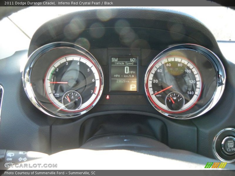  2011 Durango Citadel Citadel Gauges
