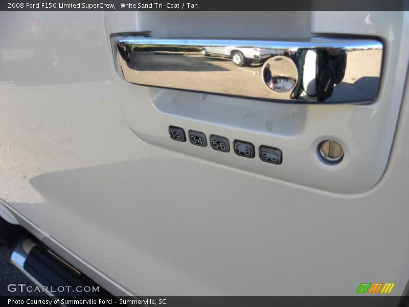 White Sand Tri-Coat / Tan 2008 Ford F150 Limited SuperCrew