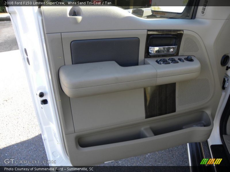 White Sand Tri-Coat / Tan 2008 Ford F150 Limited SuperCrew
