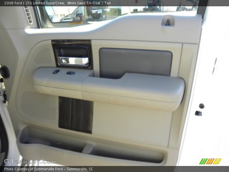 White Sand Tri-Coat / Tan 2008 Ford F150 Limited SuperCrew