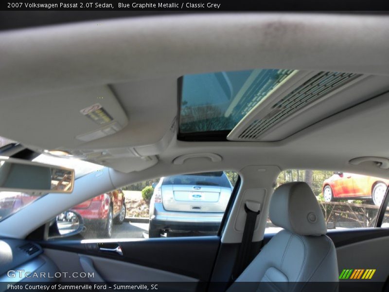 Blue Graphite Metallic / Classic Grey 2007 Volkswagen Passat 2.0T Sedan