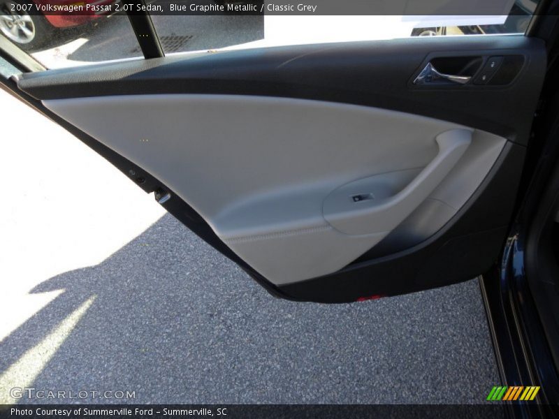 Blue Graphite Metallic / Classic Grey 2007 Volkswagen Passat 2.0T Sedan