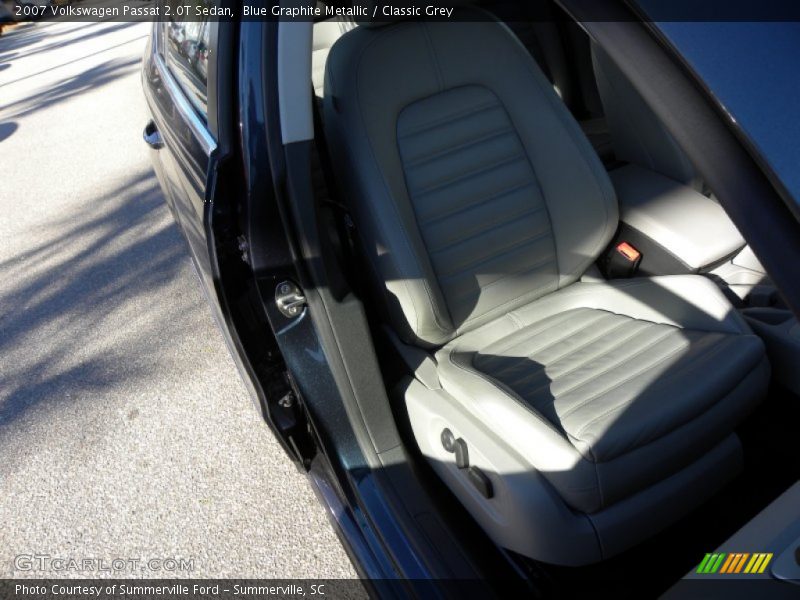 Blue Graphite Metallic / Classic Grey 2007 Volkswagen Passat 2.0T Sedan