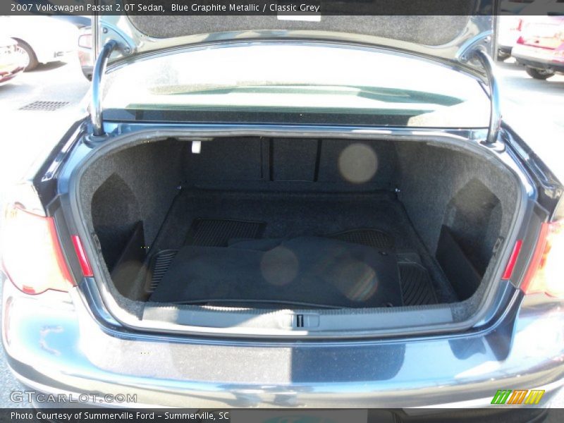 Blue Graphite Metallic / Classic Grey 2007 Volkswagen Passat 2.0T Sedan