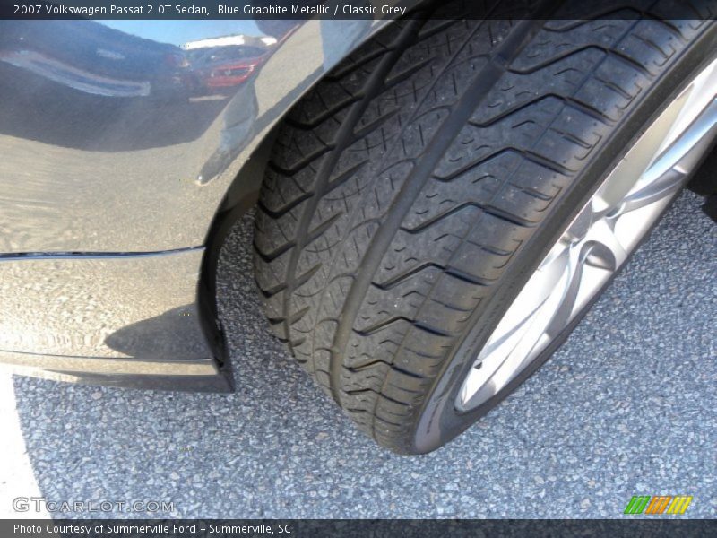 Blue Graphite Metallic / Classic Grey 2007 Volkswagen Passat 2.0T Sedan