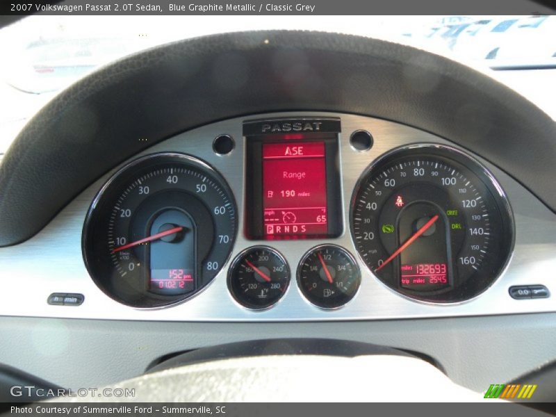  2007 Passat 2.0T Sedan 2.0T Sedan Gauges