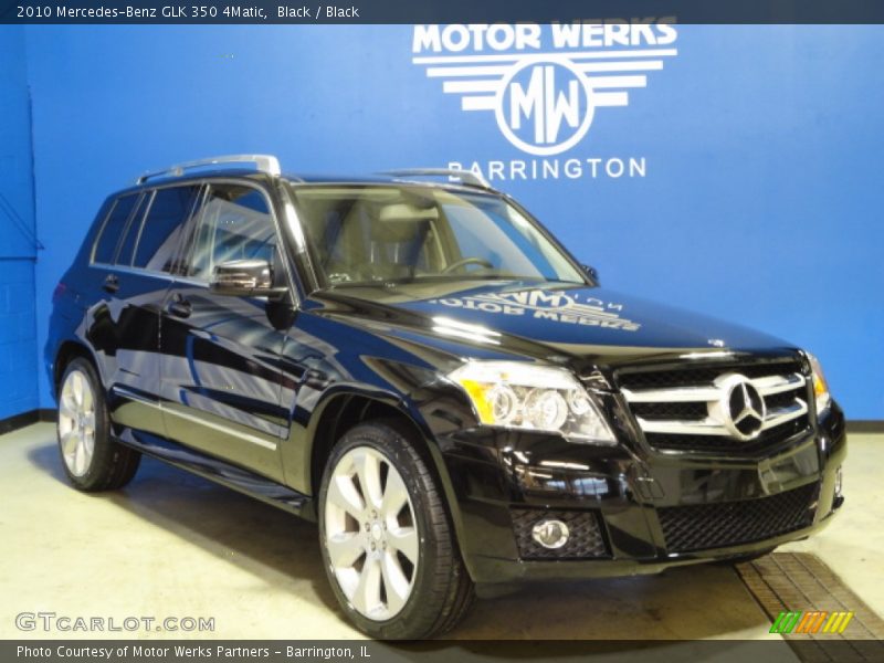 Black / Black 2010 Mercedes-Benz GLK 350 4Matic