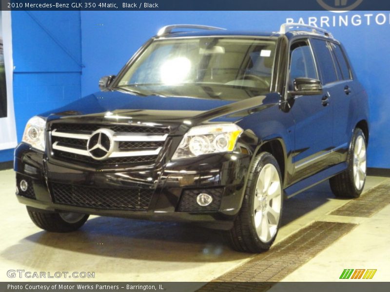 Black / Black 2010 Mercedes-Benz GLK 350 4Matic