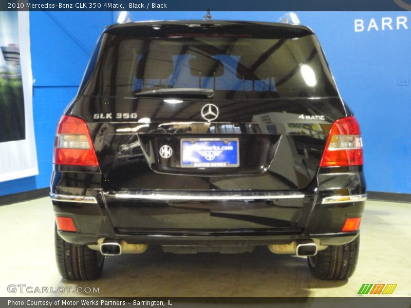 Black / Black 2010 Mercedes-Benz GLK 350 4Matic